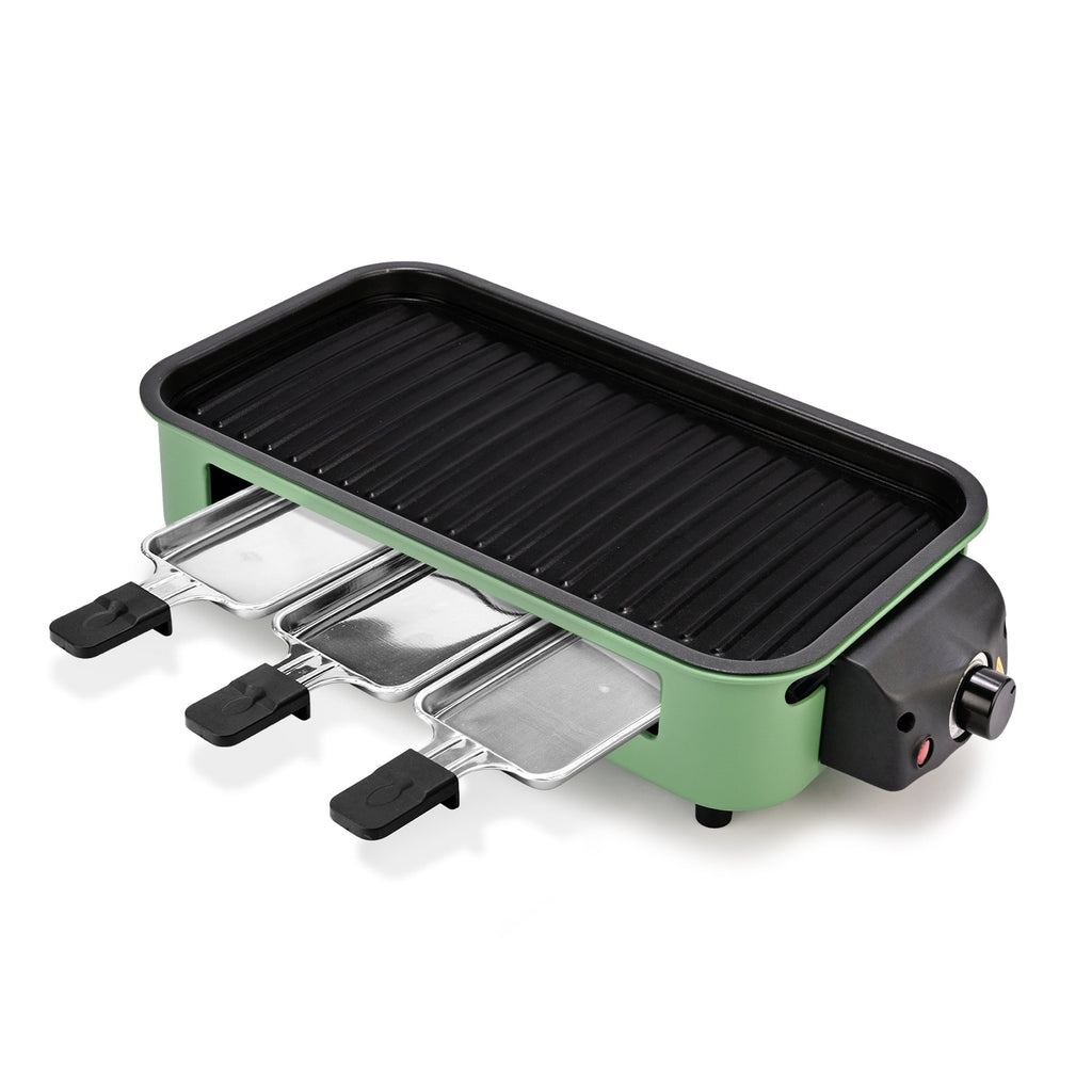 Electric Grill Smokeless Non Stick Indoor Griddle with Adjustable Temp 1700W