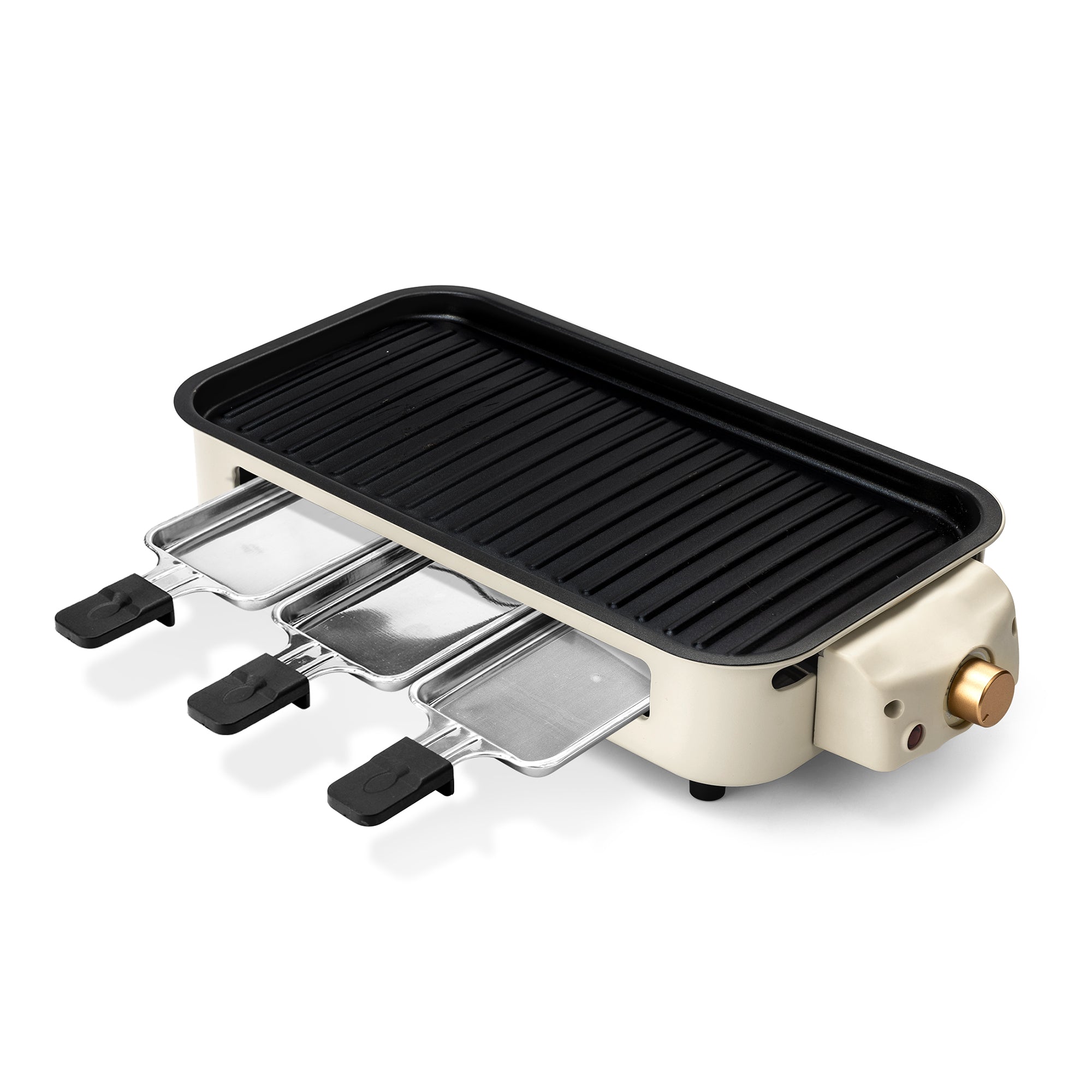 Electric Grill Smokeless Non Stick Indoor Griddle with Adjustable Temp 1700W