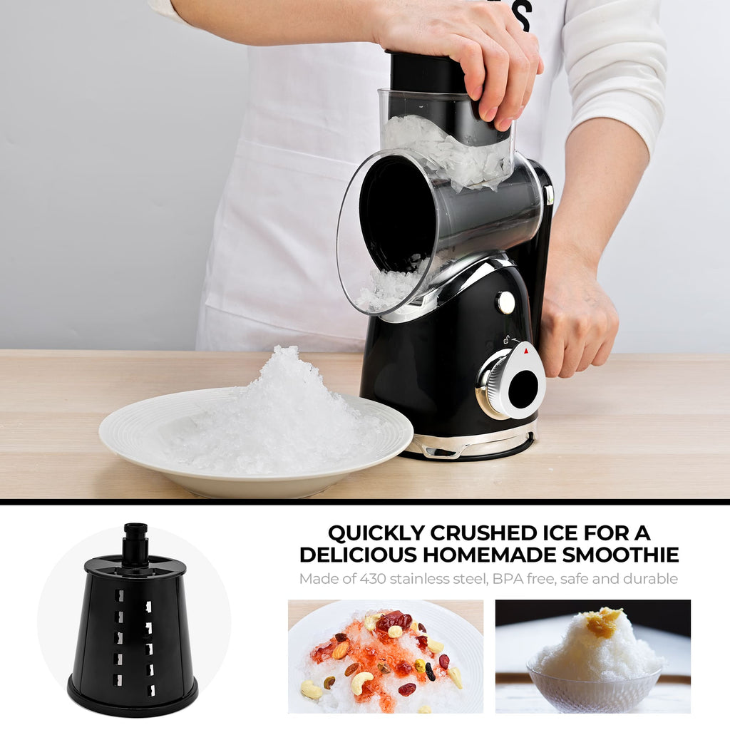 Cold Press Juicer MP802K and Cheese Grater Kitchen Bundle for Home MP802K+A911