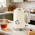 Electric Kettle Fast Boiling 1.7L Stainless Steel Auto Shut Off for Home KE1309BT