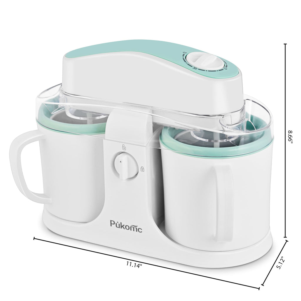 Ice Cream Maker Automatic with Timer for Home SU-591