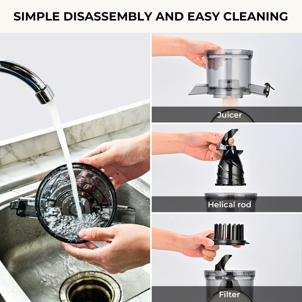 Cold Press Juicer MP802K and Cheese Grater Kitchen Bundle for Home MP802K+A911