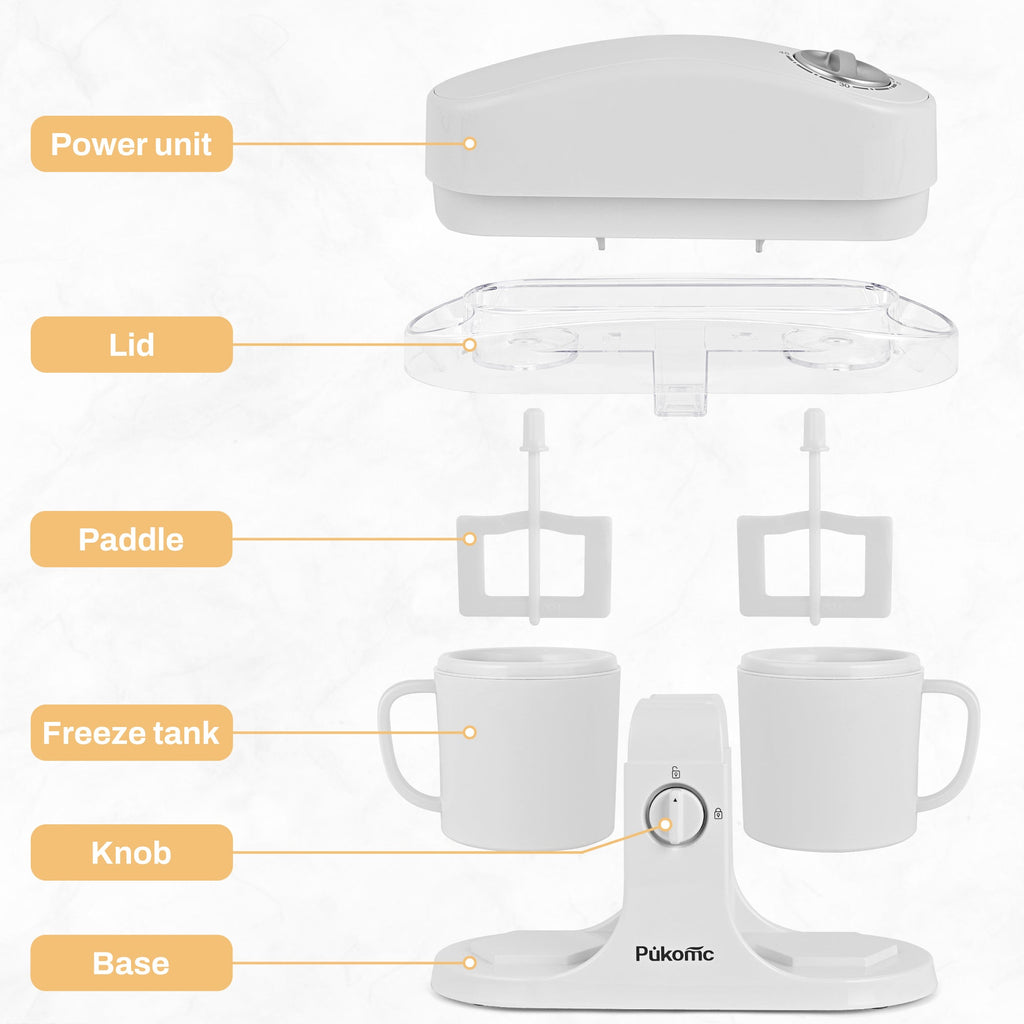 Ice Cream Maker Automatic with Timer for Home SU-591