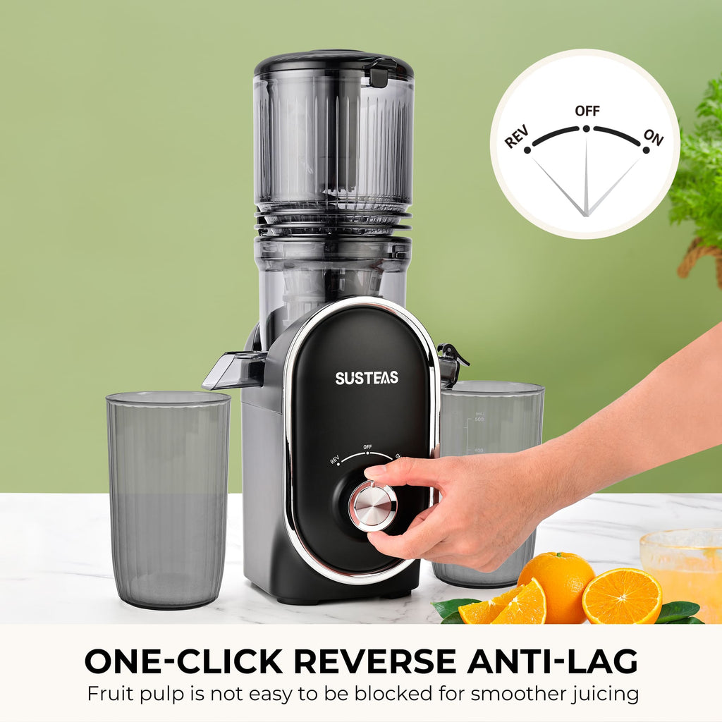 Cold Press Juicer and Electric Grill Cooking Bundle MP802K + 321