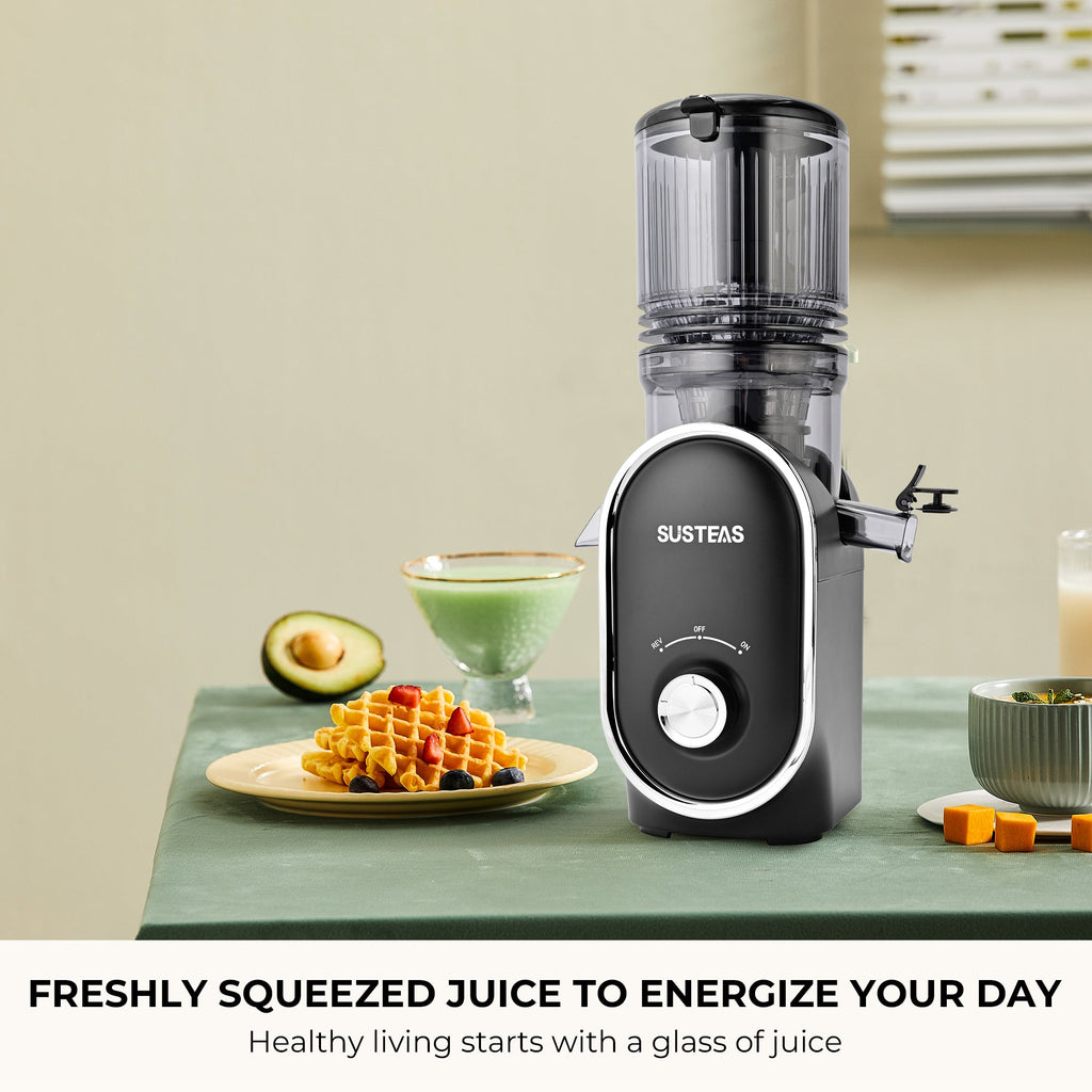 Cold Press Juicer 5.3 Inch Whole Fruit with One Button Operation 200W MP802K