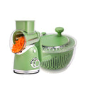 SUSTEAS Kitchen Salad Series  Essentials Bundle: Grater Machine A911 and Salad Spinner for home