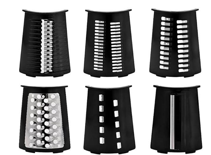 Replacement Blade Set for Rotary Cheese Grater A911 - 10Pcs Replacement Blades + Storage Box