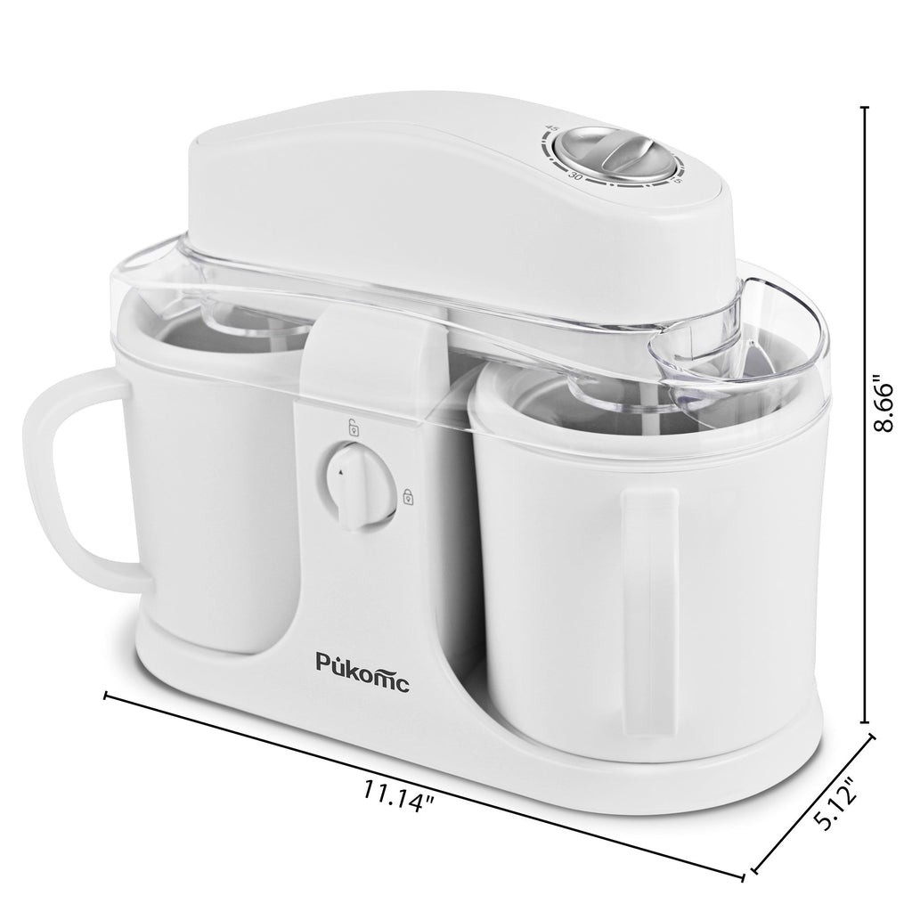 Ice Cream Maker Automatic with Timer for Home SU-591