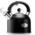 Stovetop Whistling Tea Kettle Stainless Fast Heating Gas Induction Fast Heating 3.17QT