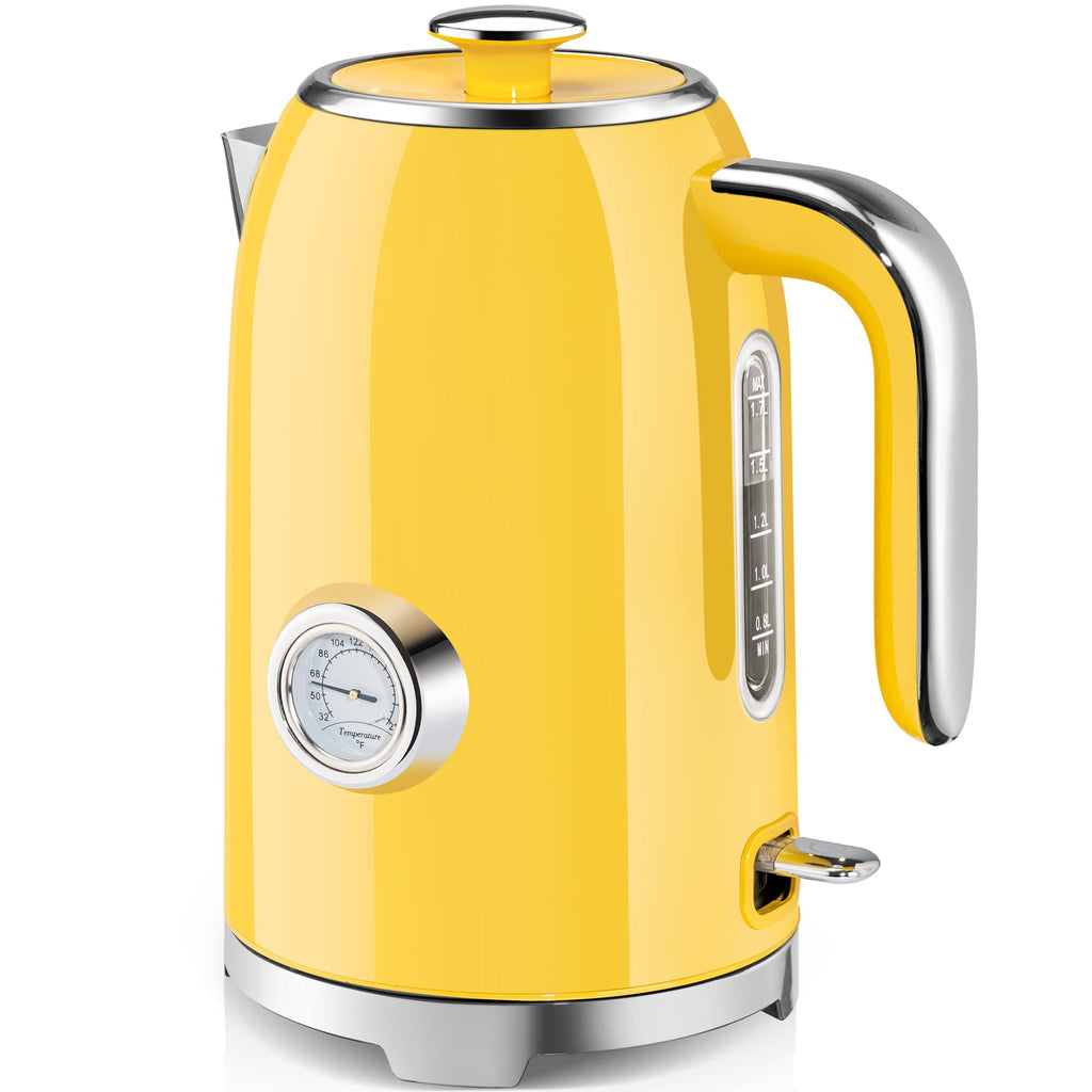 Electric Kettle Fast Boiling 1.7L Stainless Steel Auto Shut Off for Home KE1309BT