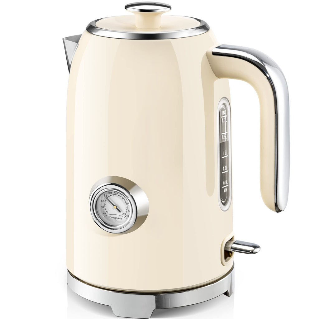 Electric Kettle Fast Boiling 1.7L Stainless Steel Auto Shut Off for Home KE1309BT